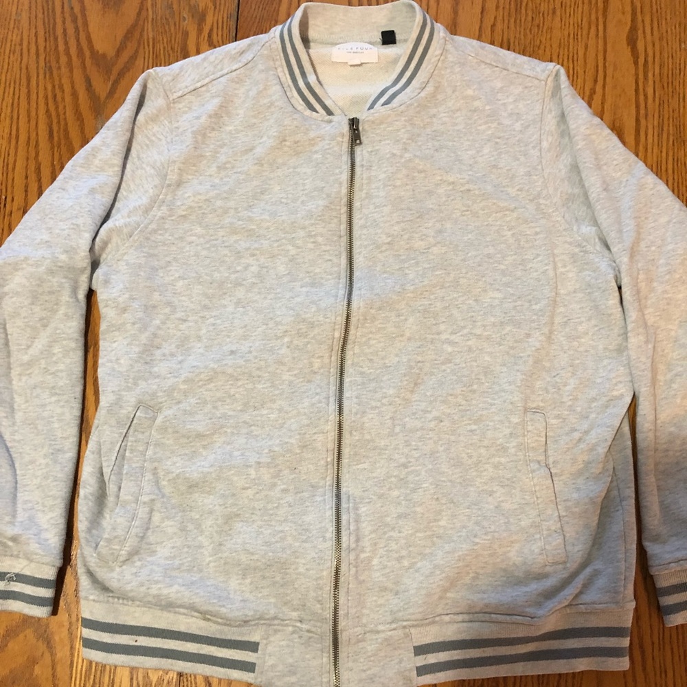 Five-Four Men’s Fleece Zip-Up Grey